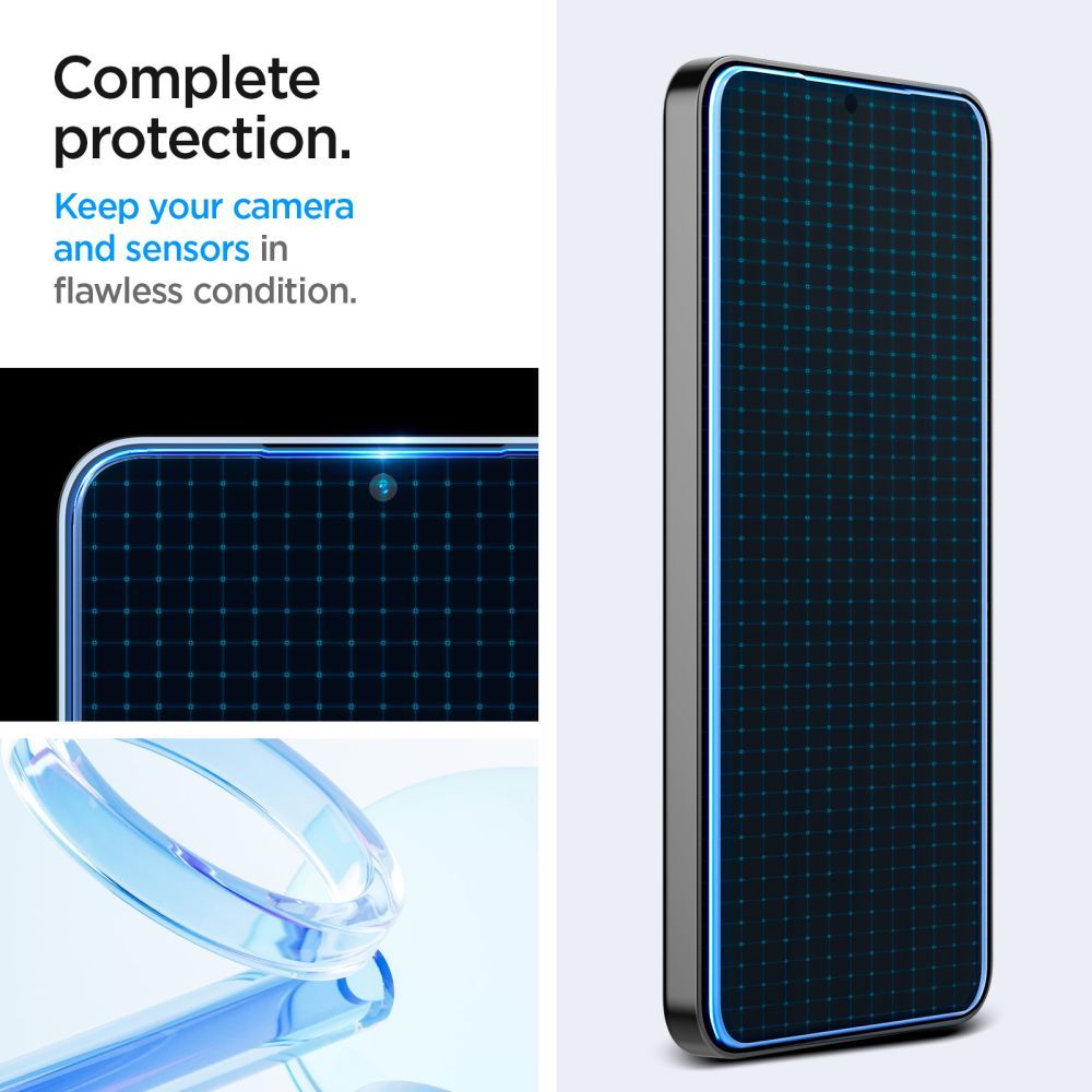 VETRO TEMPERATO SPIGEN GLAS.TR „EZ FIT“ 2-PACK GALAXY S24 CLEAR