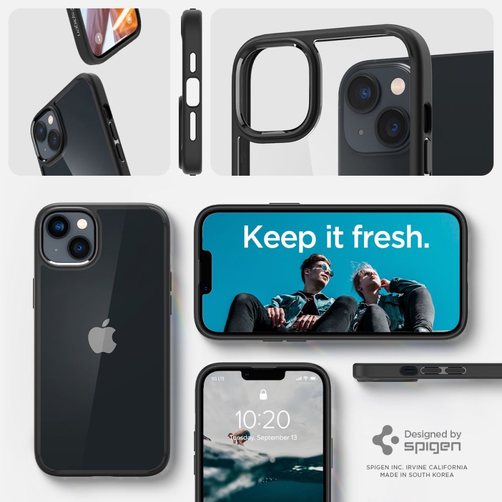 COVER SPIGEN ULTRA HYBRID IPHONE 14 MATTE BLACK