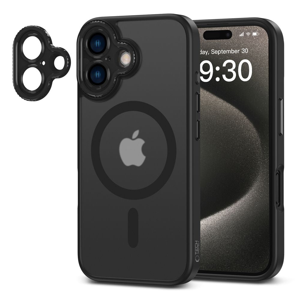 COVER TECH-PROTECT MAGCAM MAGSAFE IPHONE 16 MATTE BLACK EAN 5906302311668