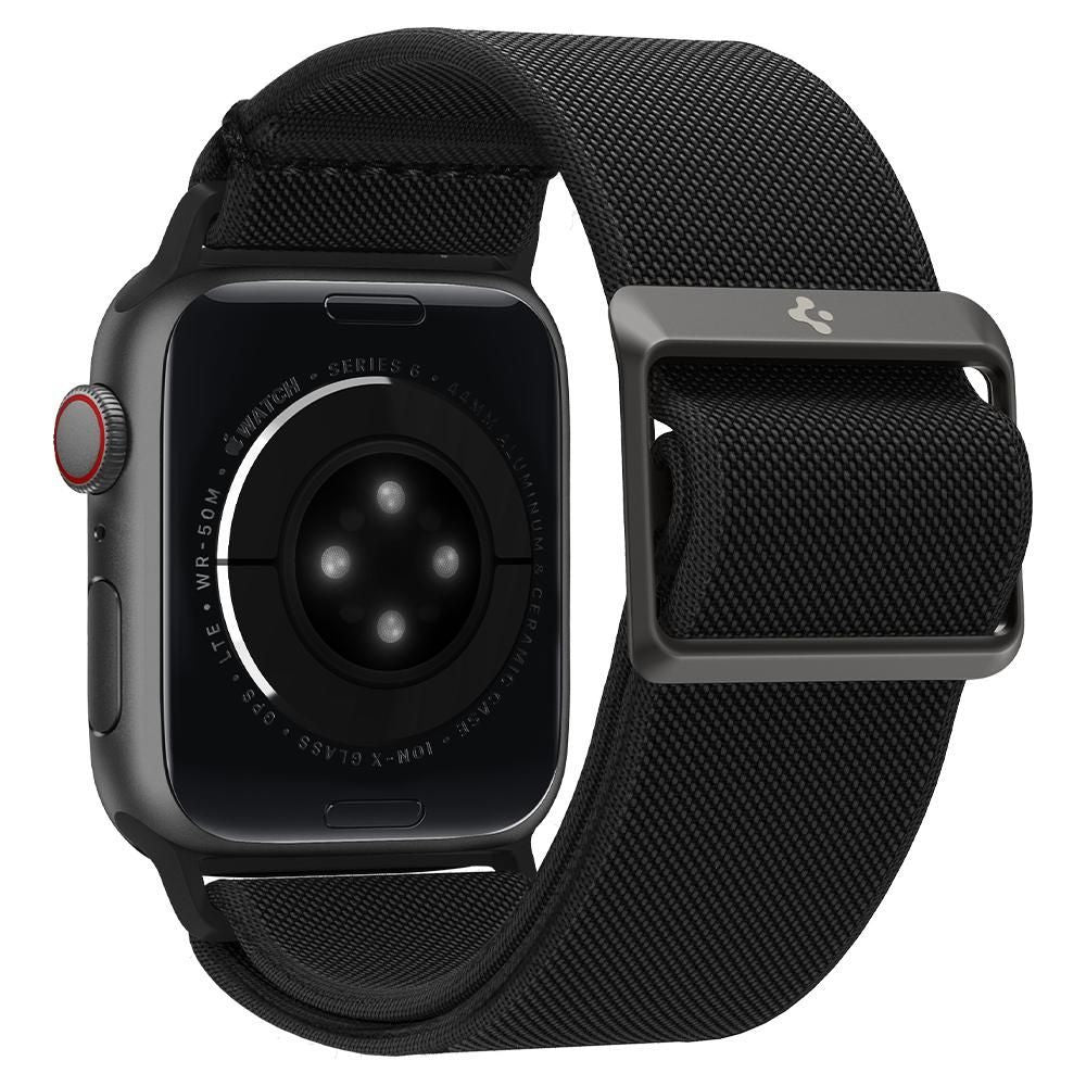 SPIGEN FIT LITE CINTURINO APPLE WATCH 4 / 5 / 6 / 7 / 8 / SE / ULTRA (42 / 44 / 45 / 49 MM) SCHWARZ