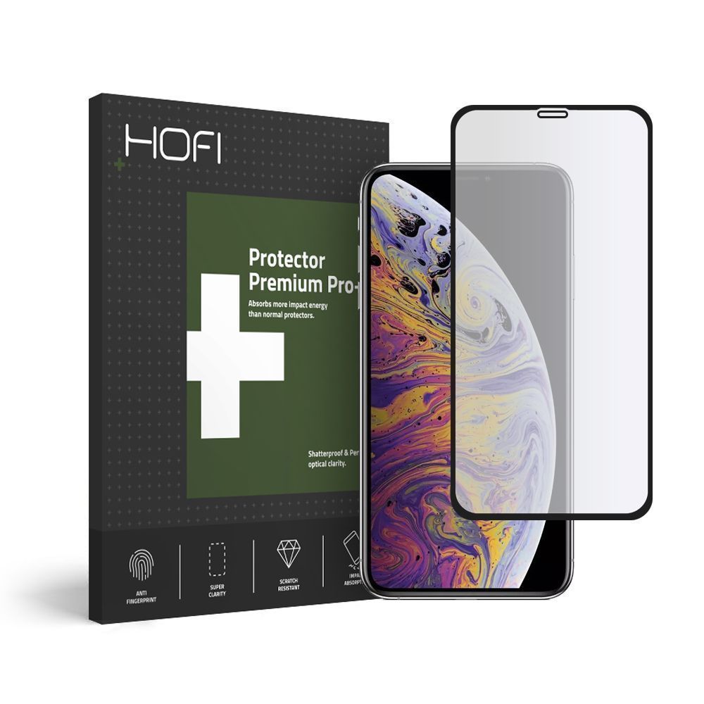 VETRO TEMPERATO HOFI HYBRID GLASS IPHONE 11 SCHWARZ