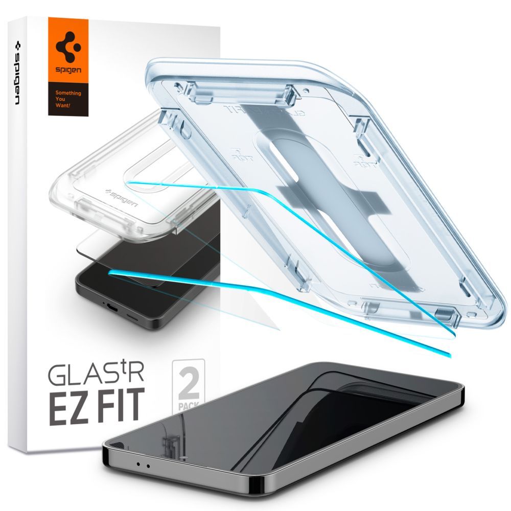 VETRO TEMPERATO SPIGEN GLAS.TR „EZ FIT“ 2-PACK GALAXY S24 CLEAR