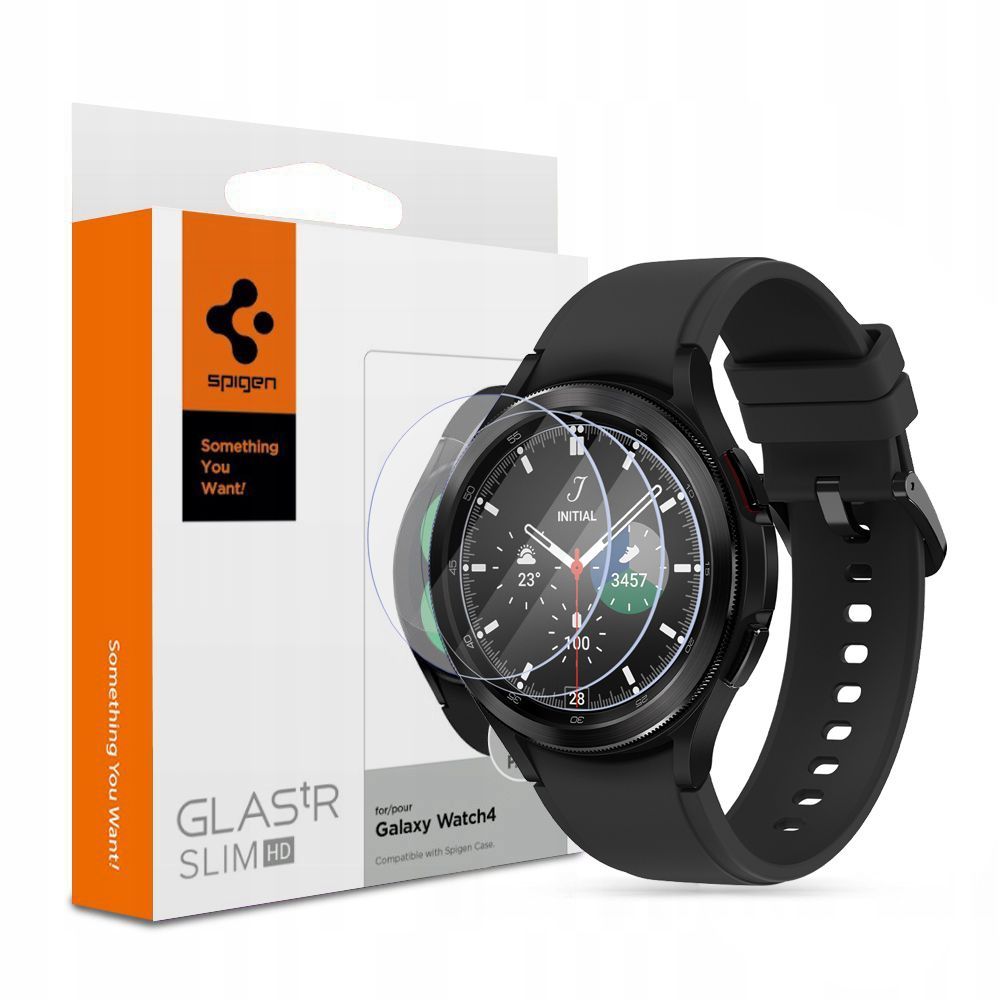 SPIGEN GLAS.TR SLIM 3ER-PACK FÜR GALAXY WATCH 4 CLASSIC 42MM