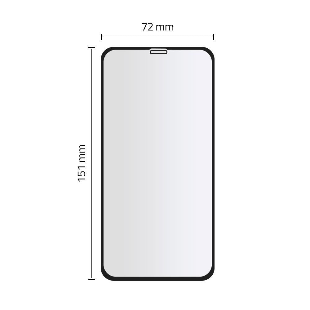VETRO TEMPERATO HOFI HYBRID GLASS IPHONE 11 SCHWARZ