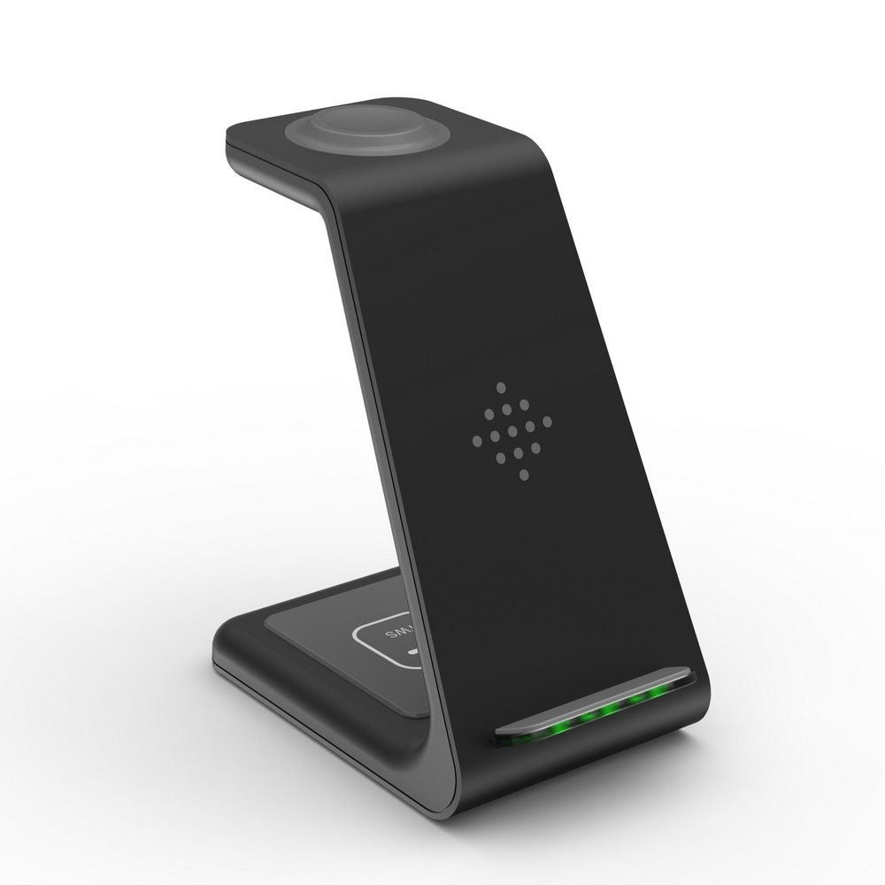 CARICATORE AD INDUZIONE TECH-PROTECT A8 CARICATORE WIRELESS 3IN1 NERO