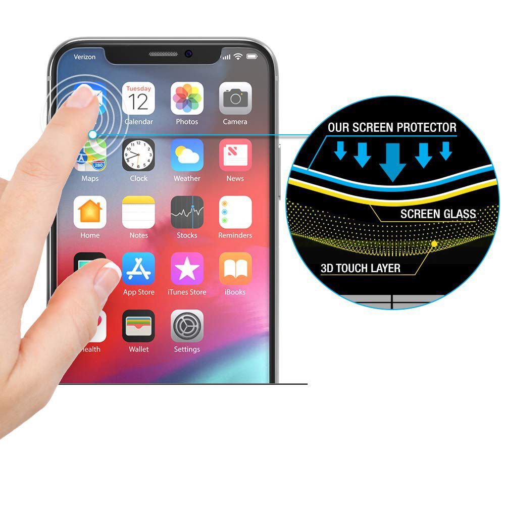 VETRO TEMPERATO HOFI HYBRID GLASS IPHONE 11 / XR BLACK EAN: 5906735414608