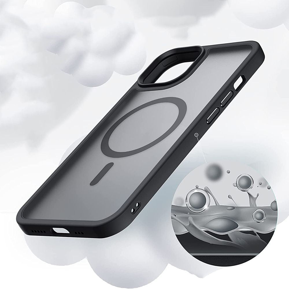 COVER TECH-PROTECT MAGMAT MAGSAFE GALAXY S23 ULTRA MATTE BLACK