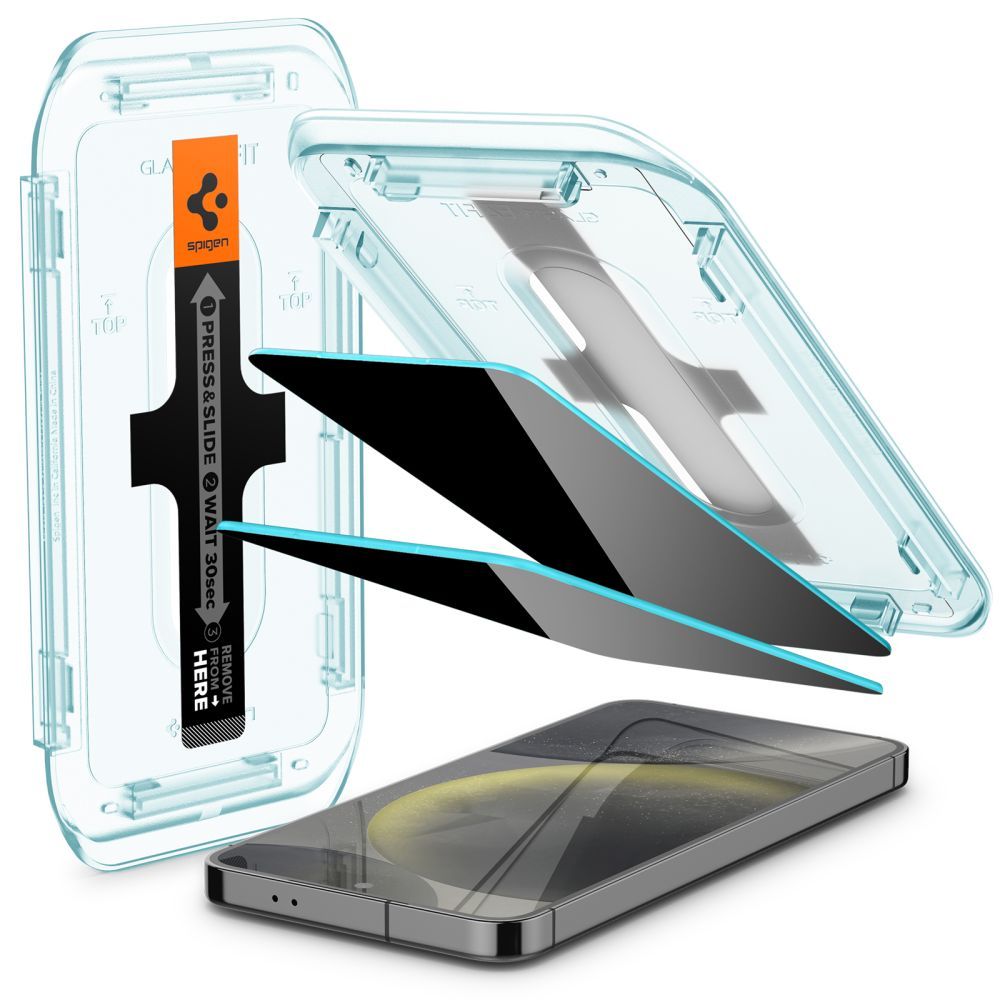 VETRO TEMPERATO SPIGEN GLAS.TR „EZ FIT“ 2-PACK GALAXY S24 PRIVACY