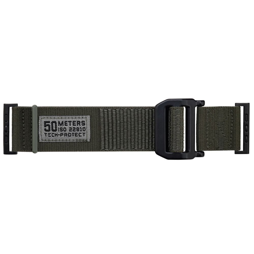 TECH-PROTECT SCOUT APPLE WATCH 4 / 5 / 6 / 7 / 8 / 9 / SE / ULTRA 1 / 2 (42 / 44 / 45 / 49 MM) MILITÄRGRÜN