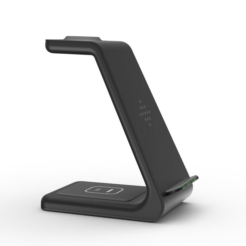 CARICATORE AD INDUZIONE TECH-PROTECT A8 CARICATORE WIRELESS 3IN1 NERO