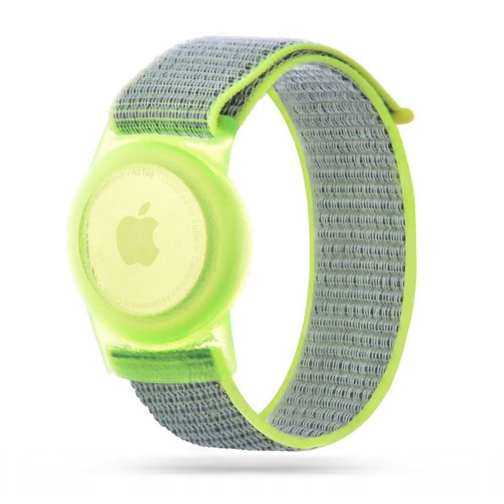 CINTURINO FASCIA TECH-PROTECT NYLONGURT FÜR KINDER APPLE AIRTAG BLAU