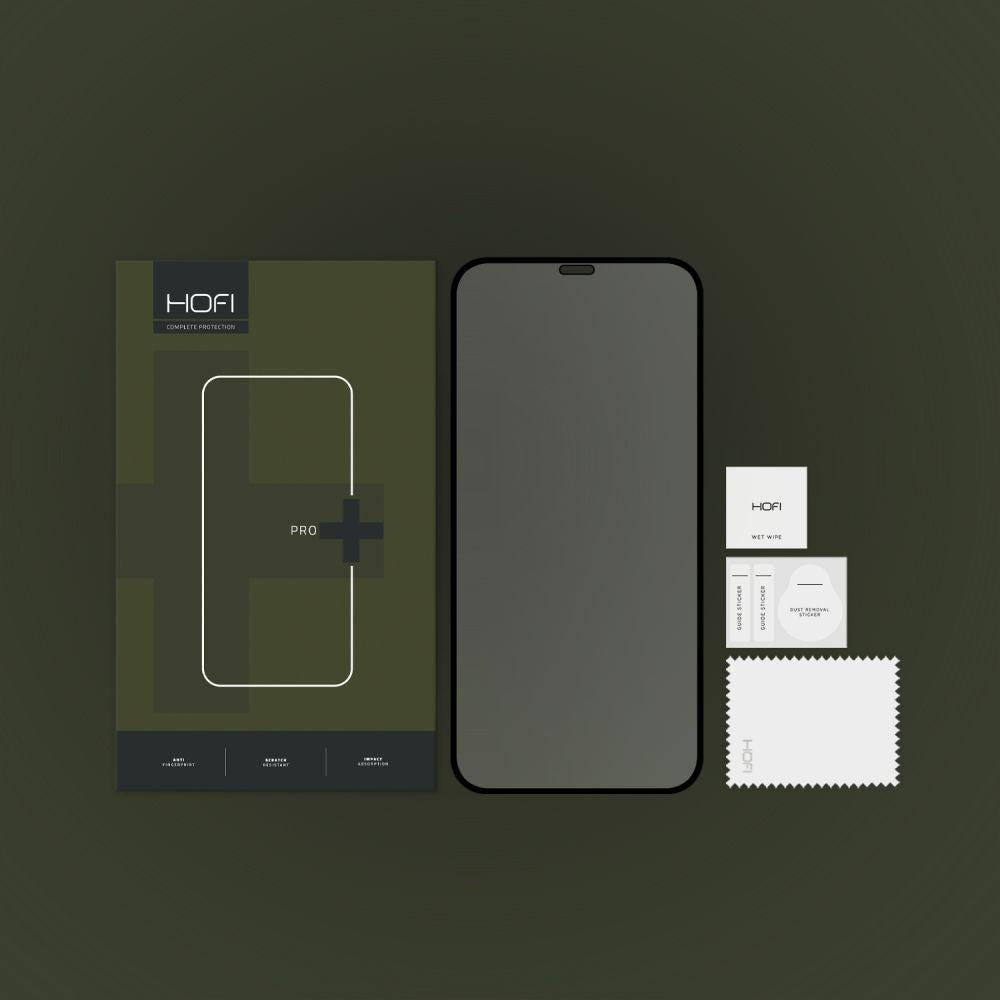 VETRO TEMPERATO HOFI GLASS PRO+ IPHONE X / XS / 11 PRO BLACK
