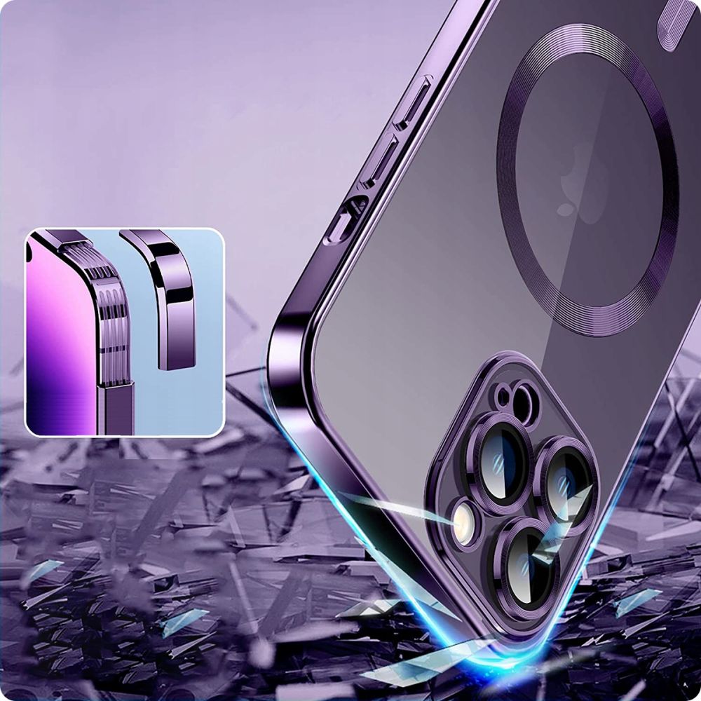 TECH-PROTECT MAGSHINE MAGSAFE IPHONE 14 PRO PURPLE EAN: 9490713935682