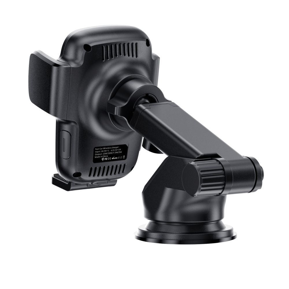 CARICABATTERIE WIRELESS DA AUTO DA CRUSCOTTO TECH-PROTECT X05 15W NERO