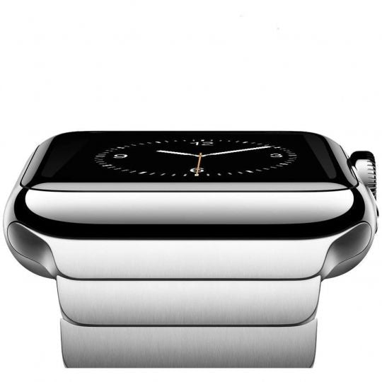 CINTURINO MAGLIA TECH-PROTECT LINKBAND APPLE WATCH 4 / 5 / 6 / 7 / SE (42 / 44 / 45 MM) SILBER