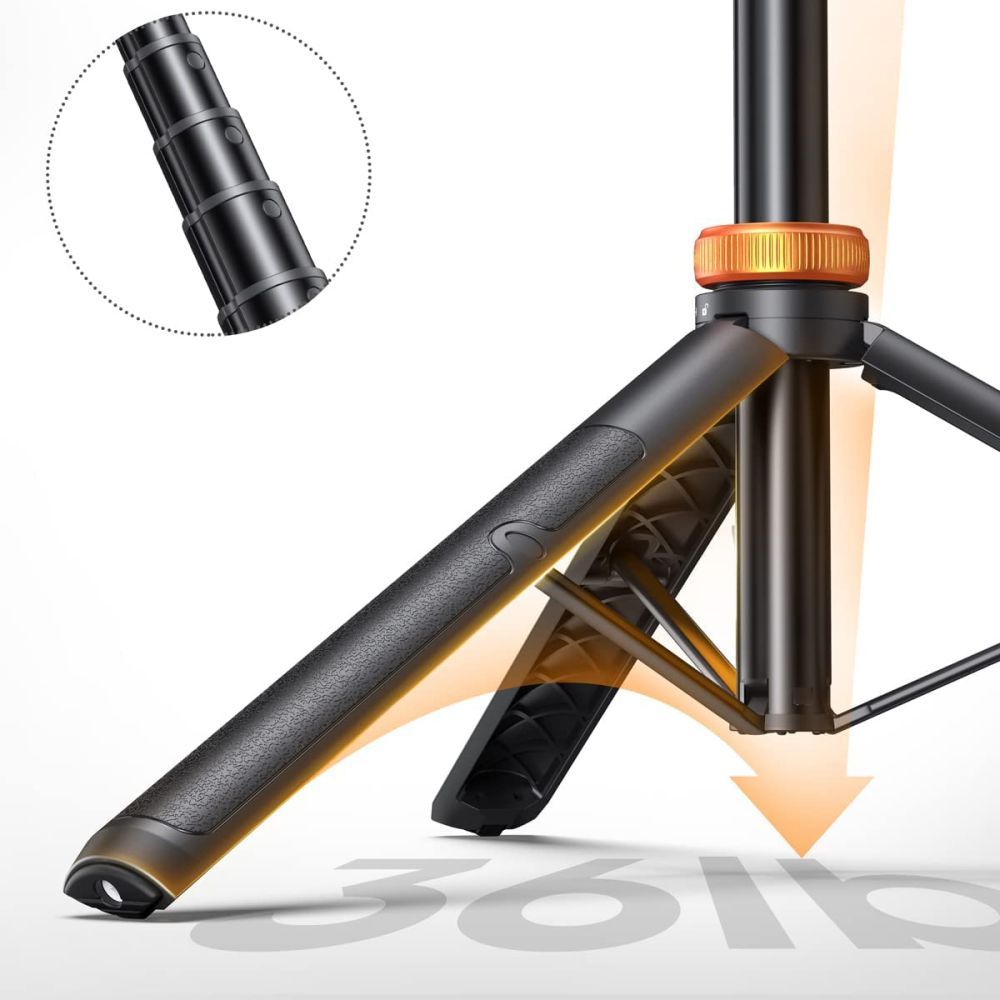 TECH-PROTECT L03S BLUETOOTH SELFIE-STICK-STATIV SCHWARZ