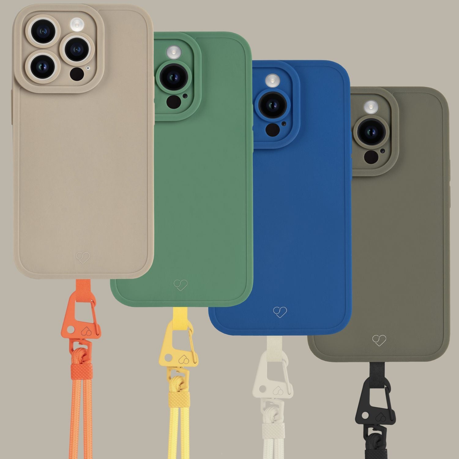 TRACOLLA PER SMARTPHONE CASSY URBAN ROPE CHAIN UNIVERSAL STRAP NERO
