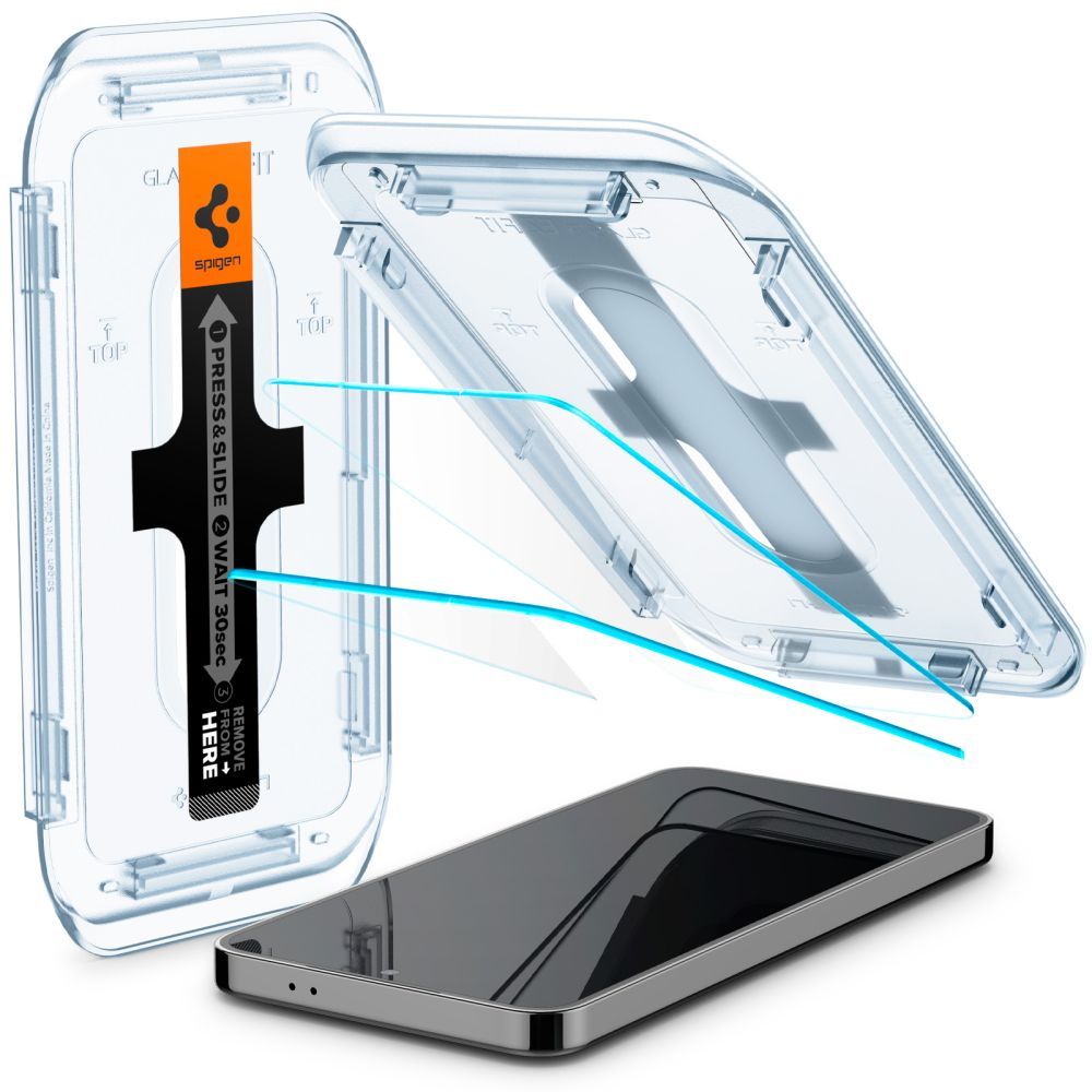 VETRO TEMPERATO SPIGEN GLAS.TR „EZ FIT“ 2-PACK GALAXY S24 CLEAR