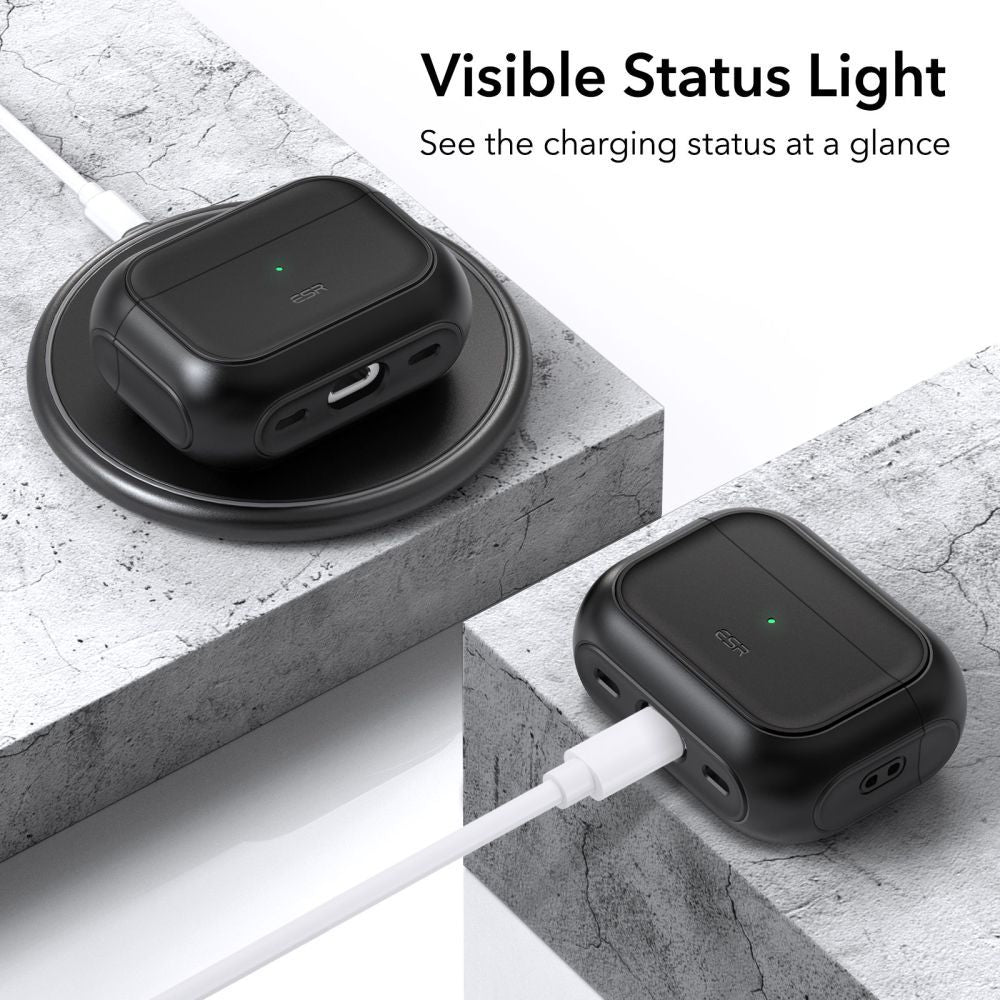 CUSTODIA ESR ORBIT HALOLOCK MAGSAFE APPLE AIRPODS PRO 1/2 NERO