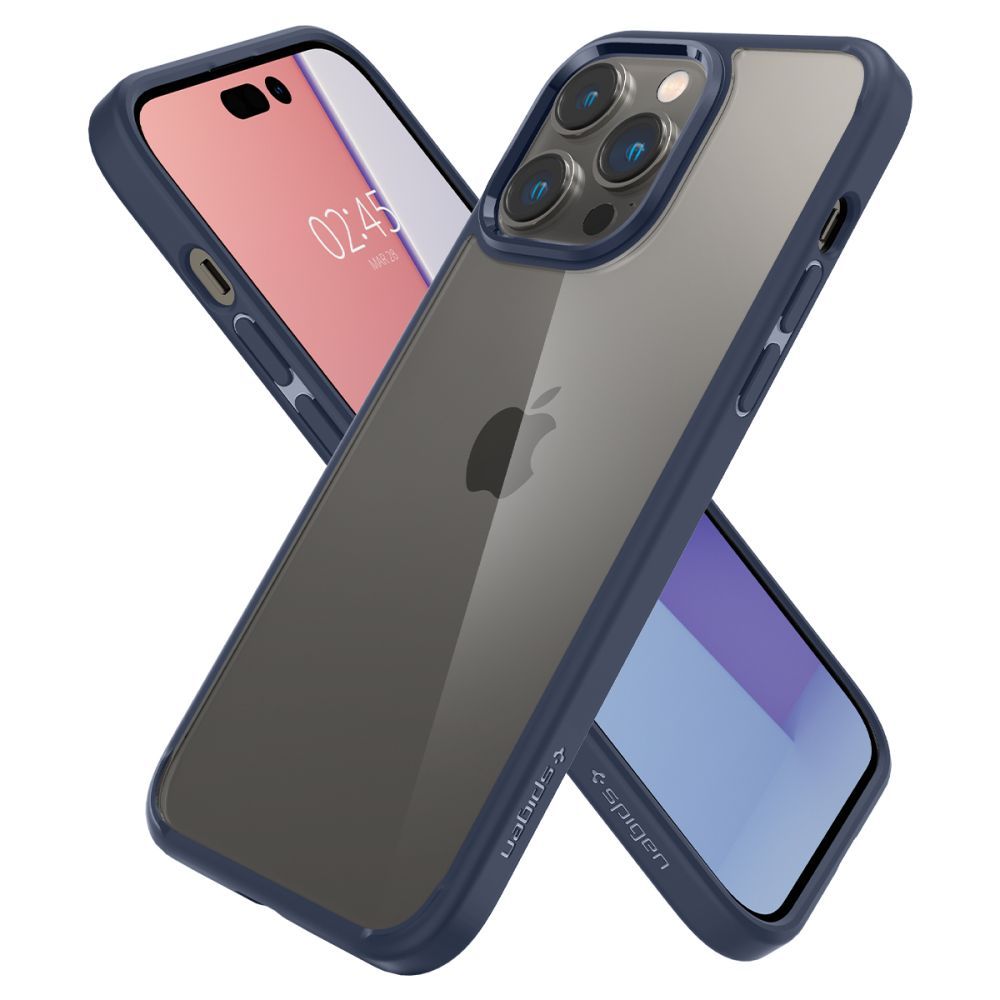 COVER SPIGEN ULTRA HYBRID IPHONE 14 PRO NAVY BLUE