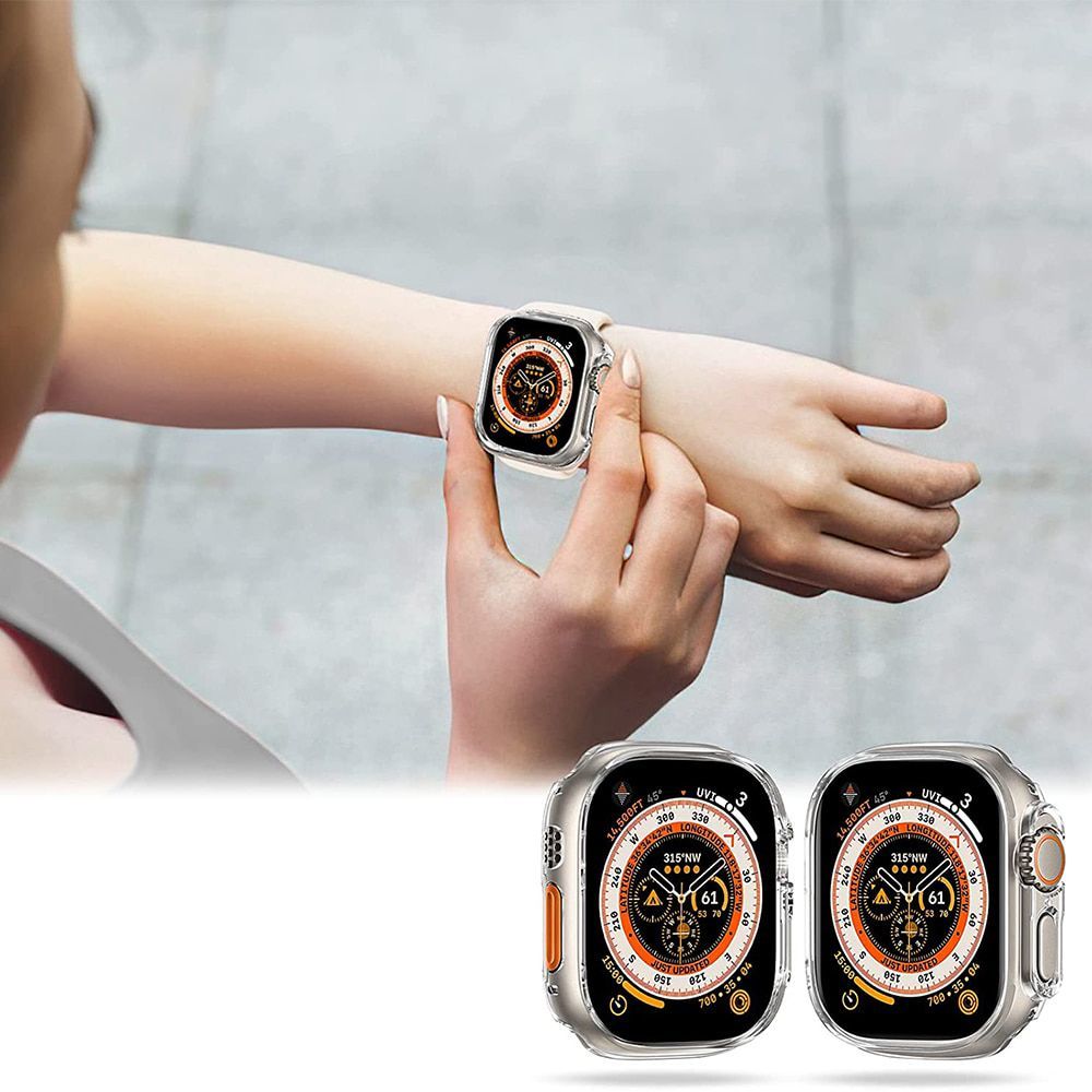 ABDECKUNG + VETRO TECH-PROTECT DEFENSE360 APPLE WATCH ULTRA (49 MM) KLAR