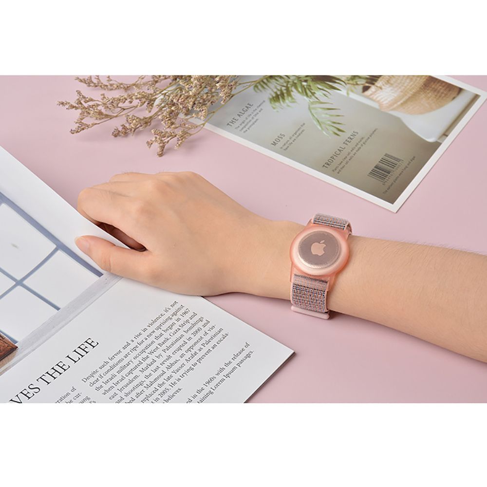 CINTURINO FASCIA TECH-PROTECT NYLONGURT FÜR KINDER APPLE AIRTAG BLAU