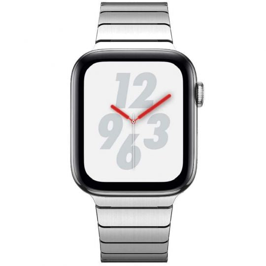 CINTURINO MAGLIA TECH-PROTECT LINKBAND APPLE WATCH 4 / 5 / 6 / 7 / SE (42 / 44 / 45 MM) SILBER