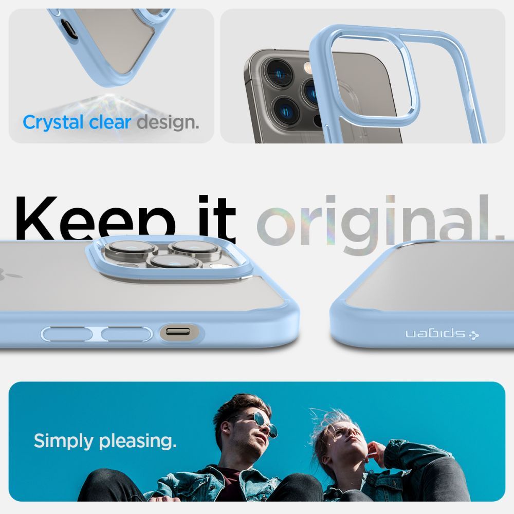 COVER SPIGEN ULTRA HYBRID IPHONE 14 PRO SIERRA BLUE