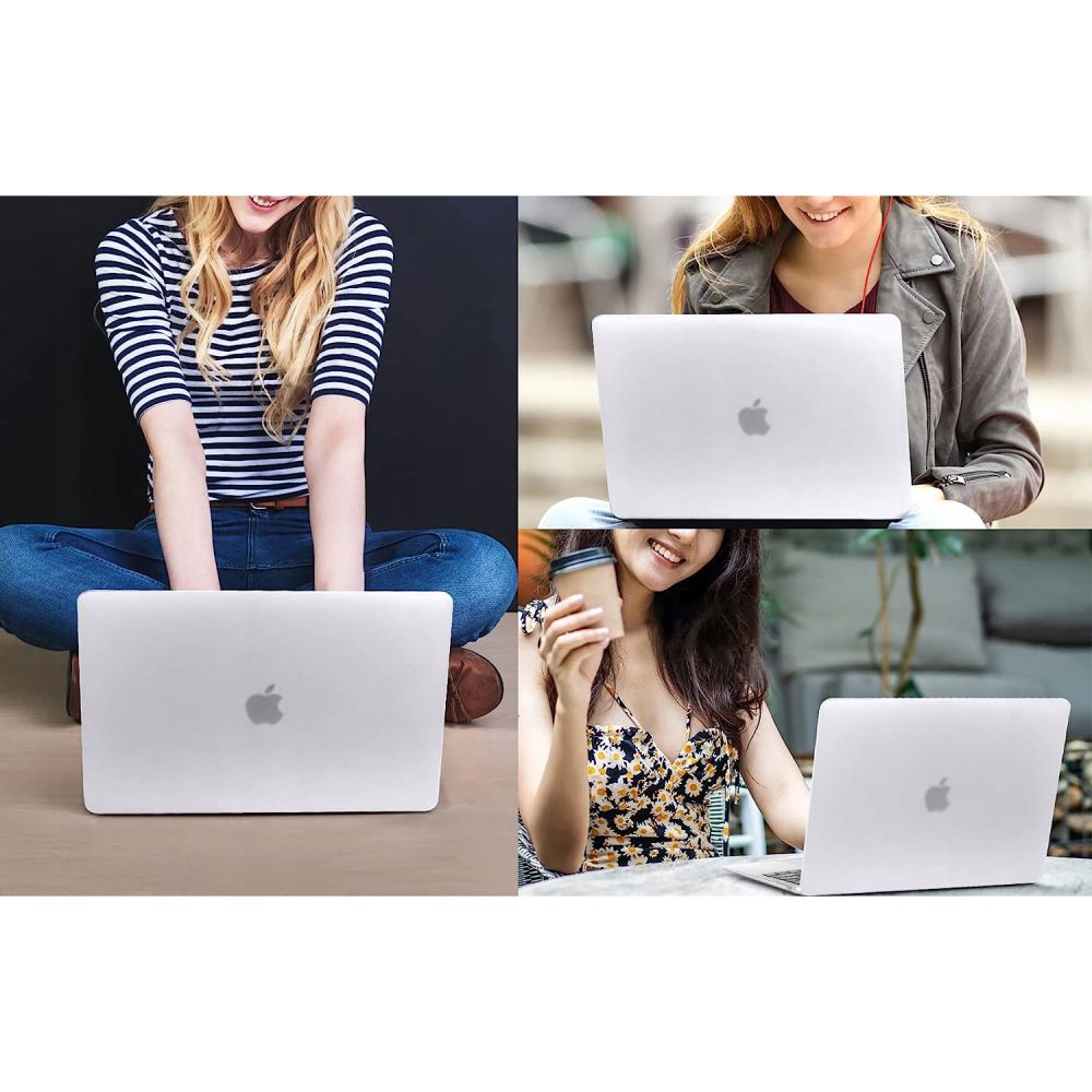 TECH-PROTECT SMARTSHELL MACBOOK AIR 15 M2 / M3 / 2023-2024 MATTE CLEAR EAN: 9490713935712