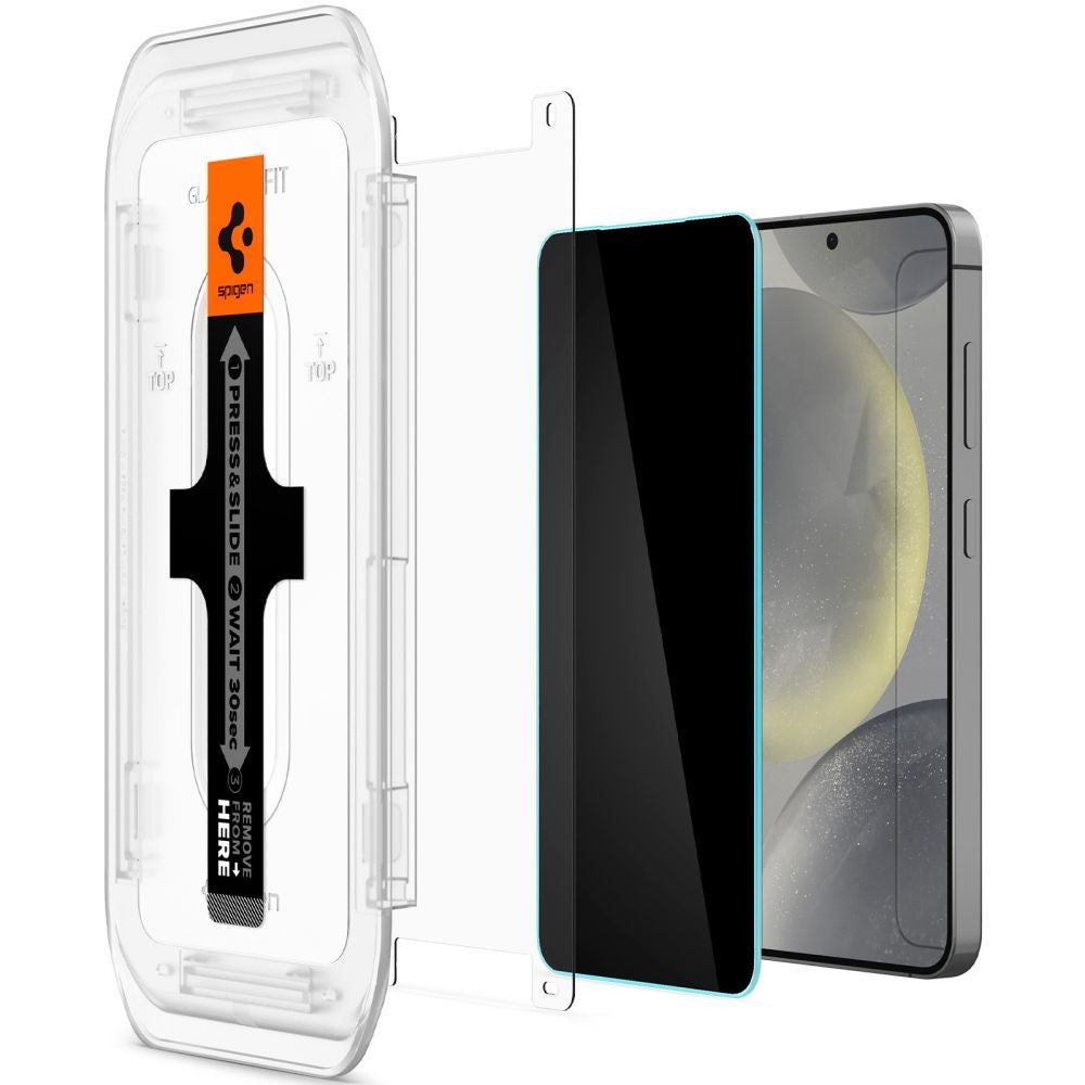 VETRO TEMPERATO SPIGEN GLAS.TR „EZ FIT“ 2-PACK GALAXY S24 PRIVACY