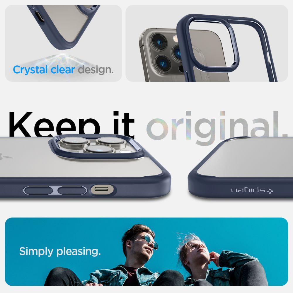 COVER SPIGEN ULTRA HYBRID IPHONE 14 PRO NAVY BLUE