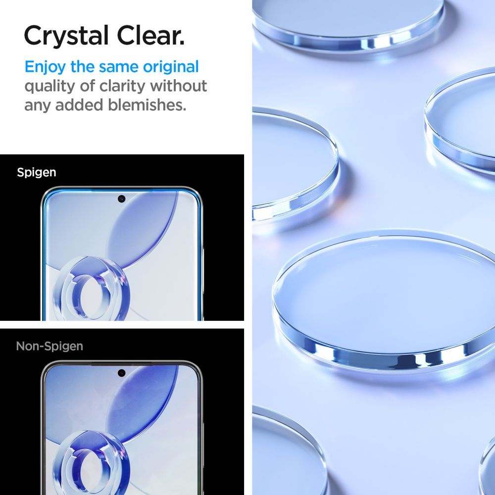 VETRO TEMPERATO SPIGEN GLAS.TR „EZ FIT“ 2-PACK GALAXY S24 CLEAR