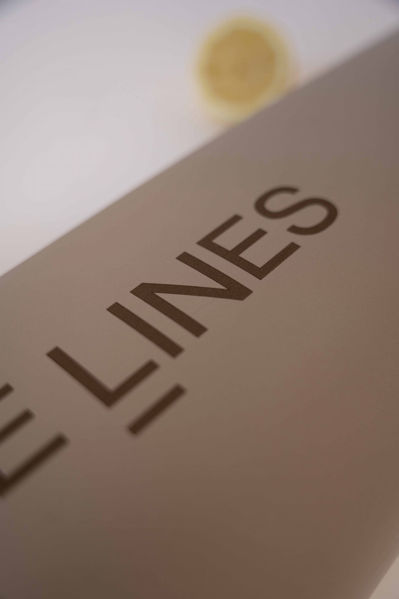 TAPPETINO YOGA THE LINES URBAN SABBIA