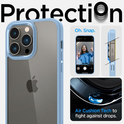 COVER SPIGEN ULTRA HYBRID IPHONE 14 PRO SIERRA BLU