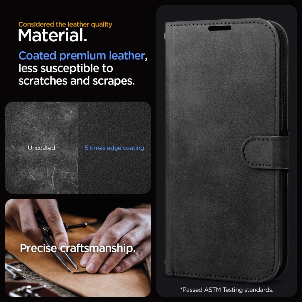 SPIGEN WALLET ”S” PRO IPHONE 15 PRO MAX BLACK