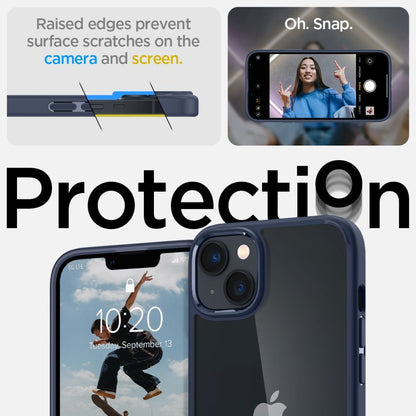 COVER SPIGEN ULTRA HYBRID IPHONE 14 NAVY BLUE