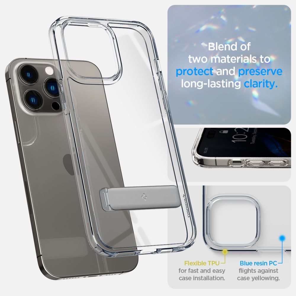 COVER SPIGEN ULTRA HYBRID ”S” IPHONE 14 PRO CRYSTAL CLEAR