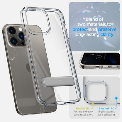 COVER SPIGEN ULTRA HYBRID &quot;S&quot; IPHONE 14 PRO CRISTALLO CHIARO