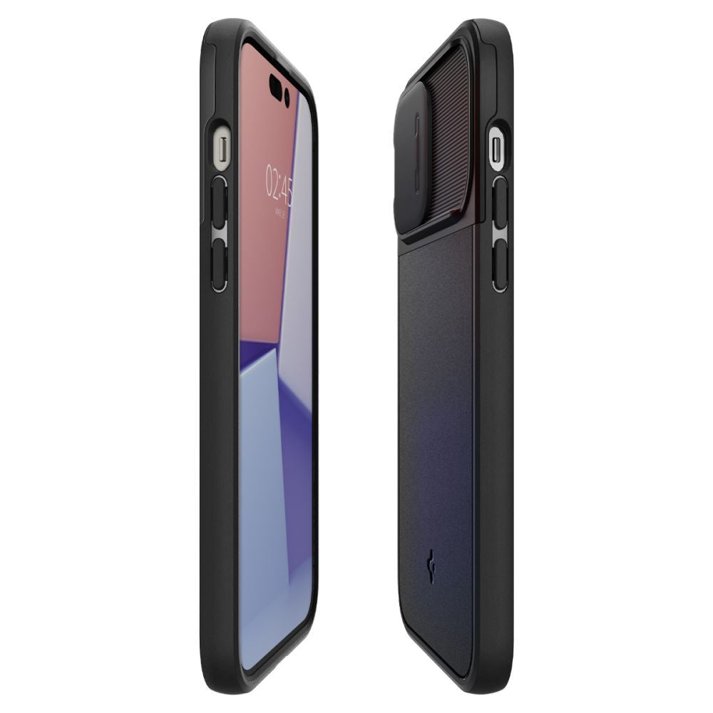 COVER SPIGEN OPTIK ARMOR MAG MAGSAFE IPHONE 14 PRO MAX BLACK