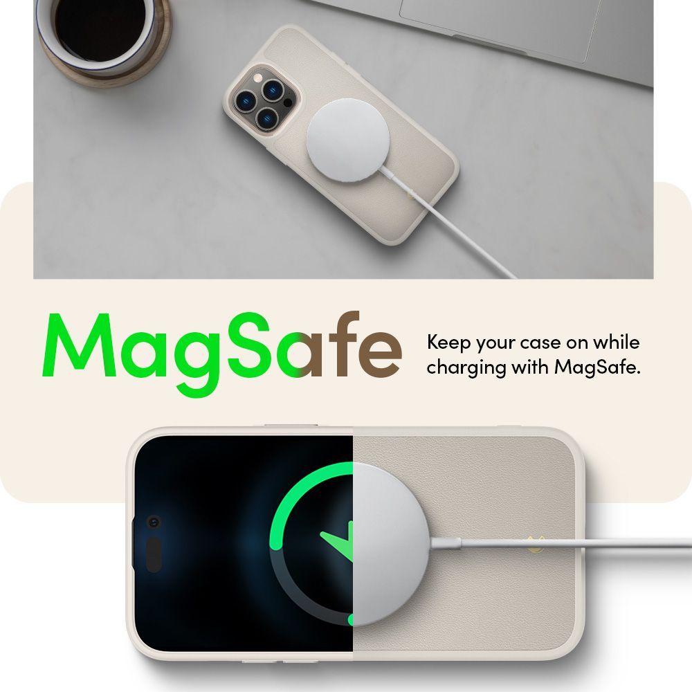 COVER SPIGEN CYRILL KAJUK MAG MAGSAFE IPHONE 14 PRO CREMA