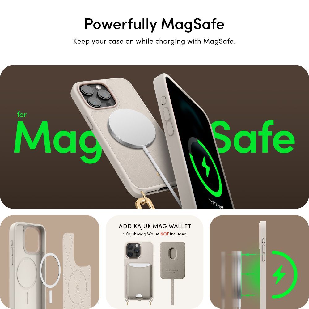 COVER SPIGEN CYRILL CLASSIC CHARM MAG MAGSAFE IPHONE 15 PRO CREME