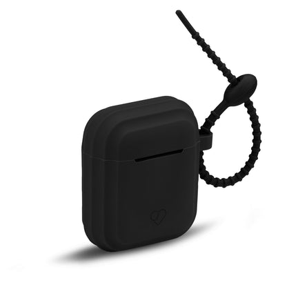 CUSTODIA CASSY URBAN SILICONE CASE APPLE AIRPODS BLACK