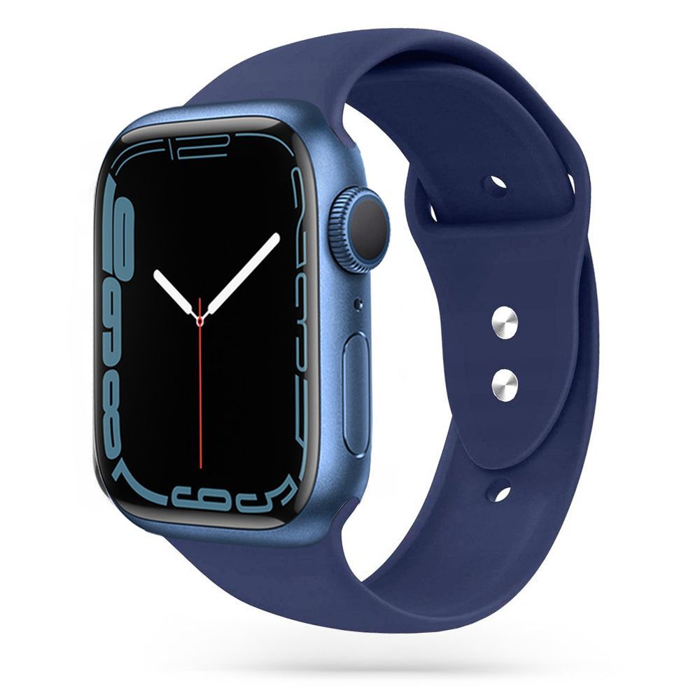 CINTURINO TECH-PROTECT ICONBAND APPLE WATCH 4 / 5 / 6 / 7 / 8 / SE / ULTRA (42 / 44 / 45 / 49 MM) MITTERNACHTBLAU