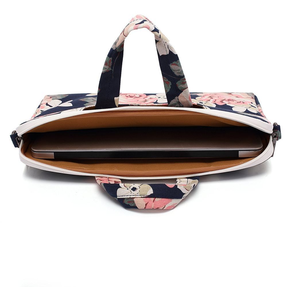 BORSA CANVASLIFE BAG MACBOOK AIR/PRO 13 NAVY ROSA