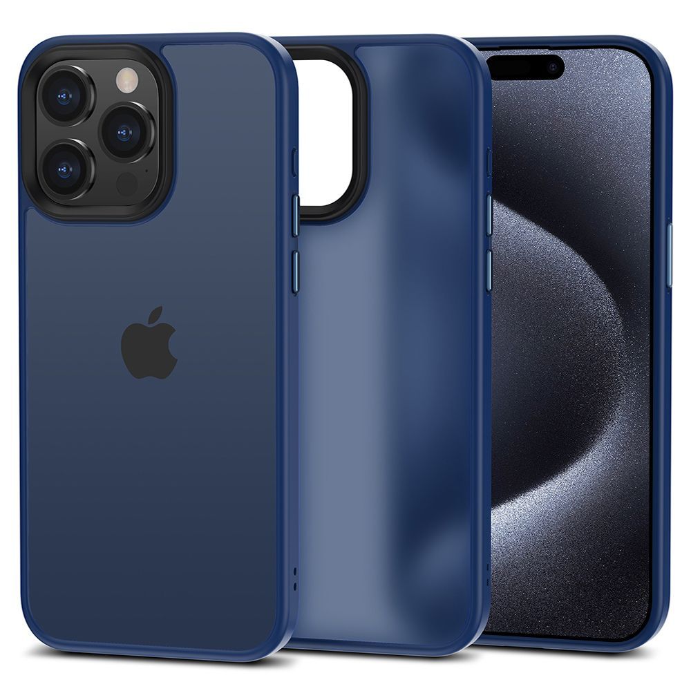 COVER TECH-PROTECT MAGMAT IPHONE 15 PRO MAX MATT MARINEBLAU