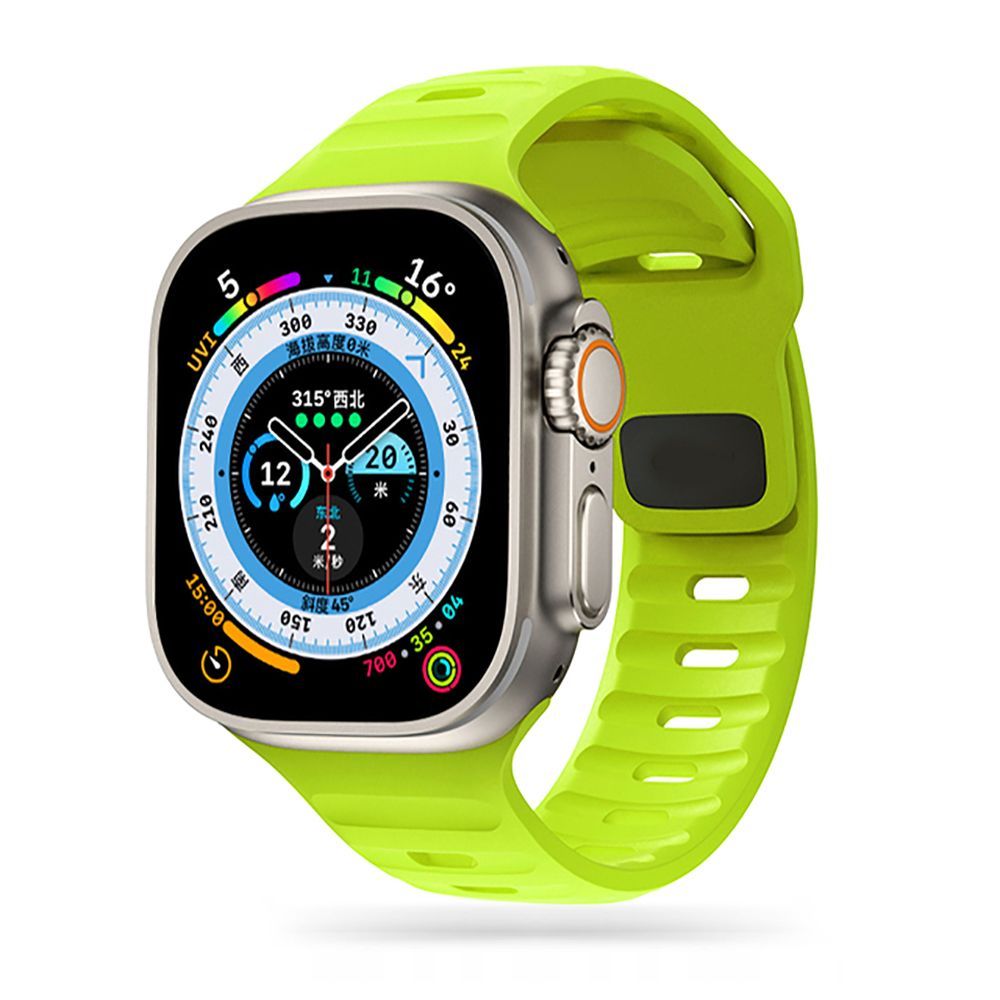 CINTURINO TECH-PROTECT ICONBAND LINE APPLE WATCH 4 / 5 / 6 / 7 / 8 / 9 / SE / ULTRA 1 / 2 (42 / 44 / 45 / 49 MM) LIME