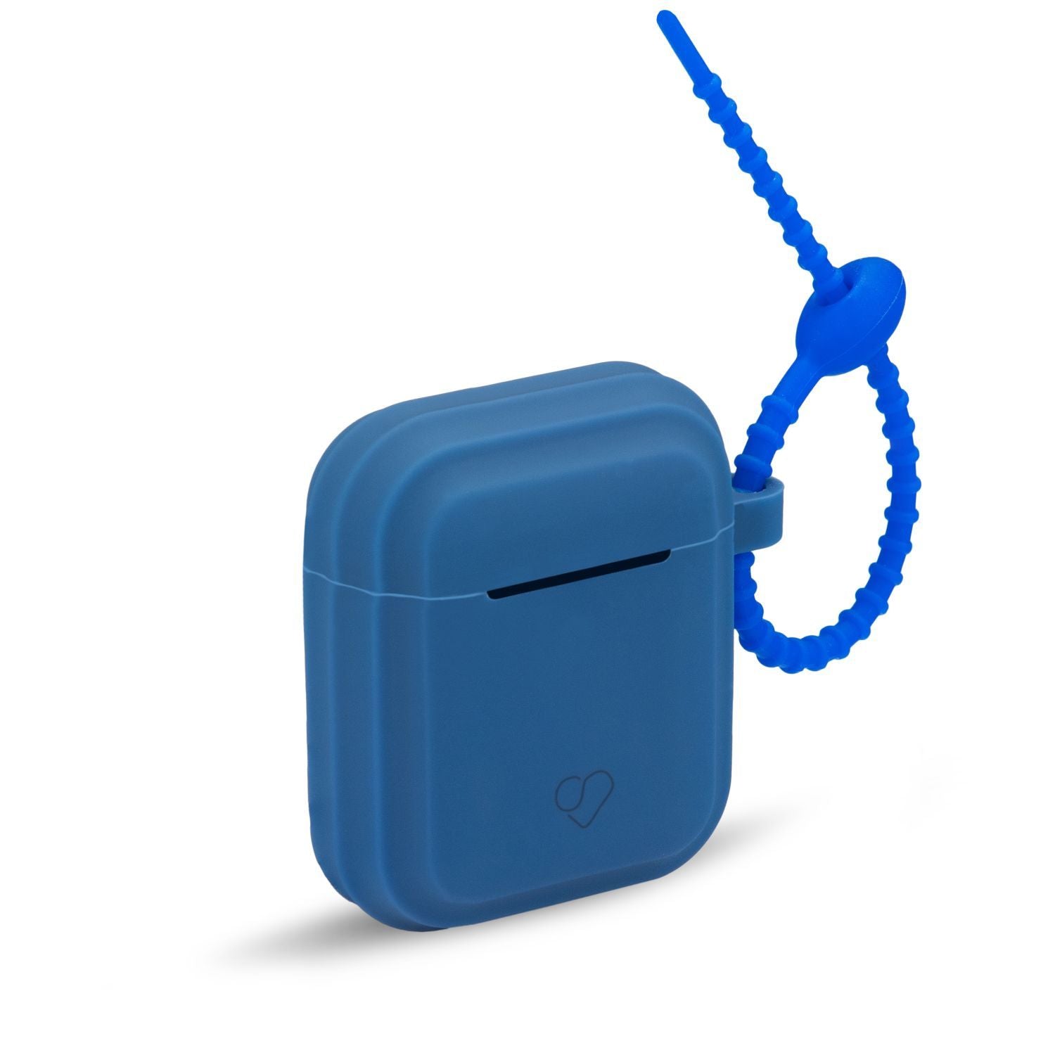 CUSTODIA CASSY URBAN IN SILICONE APPLE AIRPODS KLEIN BLU