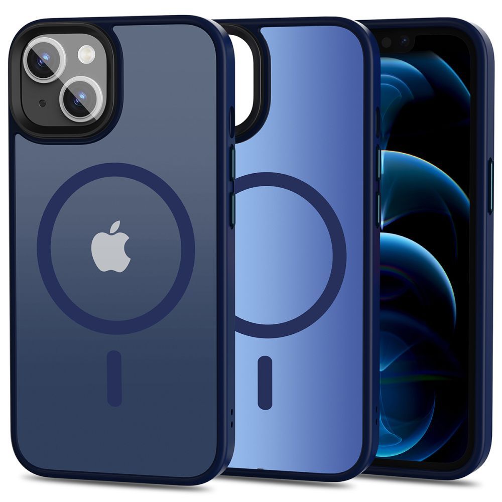 COVER TECH-PROTECT MAGMAT MAGSAFE IPHONE 13 MATT MARINEBLAU