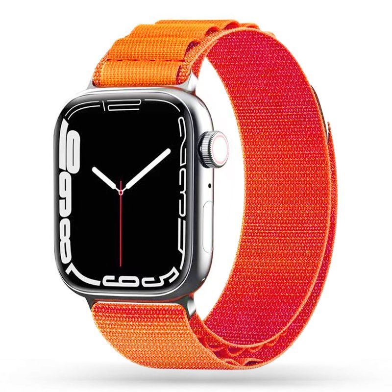 TECH-PROTECT NYLON PRO APPLE WATCH 4 / 5 / 6 / 7 / 8 / 9 / SE / ULTRA 1 / 2 (42 / 44 / 45 / 49 MM) ARANCIONE