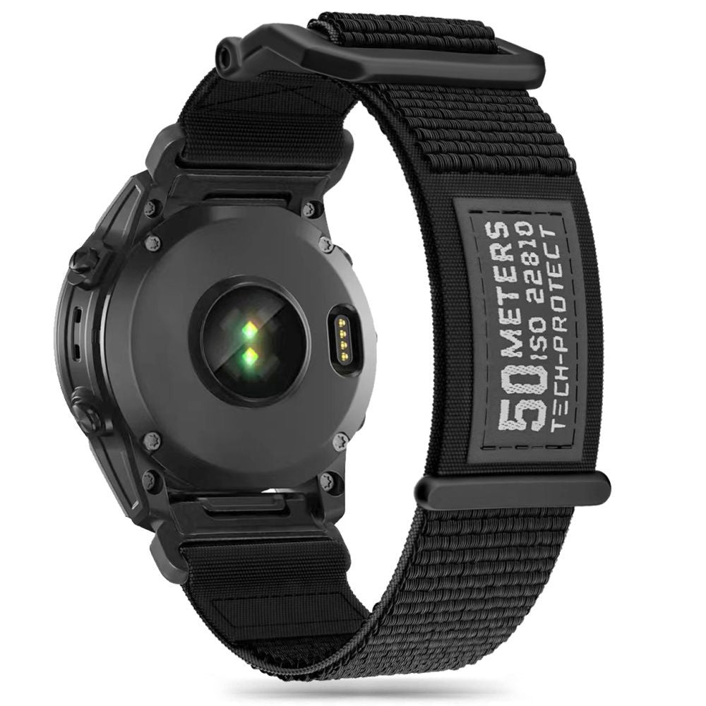 CINTURINO TECH-PROTECT SCOUT GARMIN FENIX 3 / 5X / 3HR / 5X PLUS / 6X / 6X PRO / 7X SCHWARZ